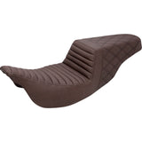 Saddlemen 2008-2024 FLHR, FLHT, FLHX & FLTR Step-Up TR Front & LS Rear Seat Motorcycle Accessories-0801