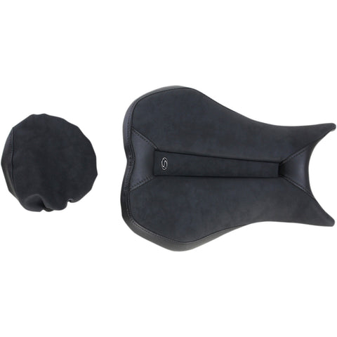 Saddlemen 2013-2017 675R Sport Solo Seat with Matching Pillion Cover Motorcycle Accessories-0810