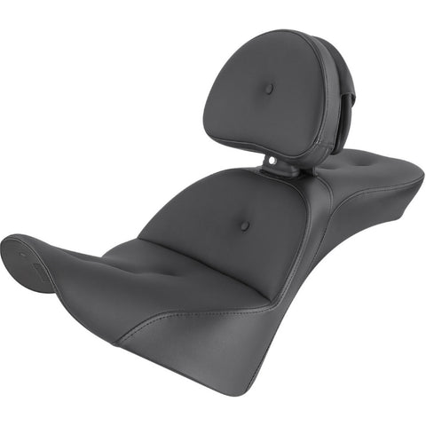 Saddlemen 2018-2024 FLDE, FLHC/S, FLSL Explorer RS Seat With Driver's Backrest Motorcycle Accessories-0802