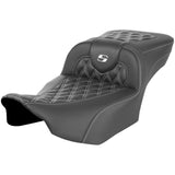 Saddlemen 2024-25 Road Glide / Street Glide, 2023-25 CVO Road Glide / Street Glide RoadSofa CF LS Ext Reach Seat Motorcycle Accessories-0801
