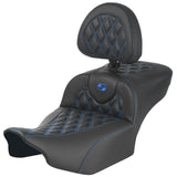 Saddlemen 2024-25 Road Glide / Street Glide, 2023-25 CVO Road Glide / Street Glide RoadSofa CF LS Ext Reach Seat with Driver Backrest Motorcycle Accessories-0801