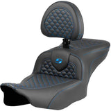 Saddlemen 2024-25 Road Glide / Street Glide, 2023-25 CVO Road Glide / Street Glide RoadSofa DS Seat with Driver's Backrest Motorcycle Accessories-0801
