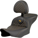 Saddlemen 2024-25 Road Glide / Street Glide, 2023-25 CVO Road Glide / Street Glide RoadSofa DS Seat with Driver's Backrest Motorcycle Accessories-0801
