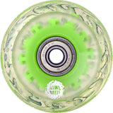 Santa Cruz OG Slim Balls Light Ups Green LED Skateboard Wheels-22221896