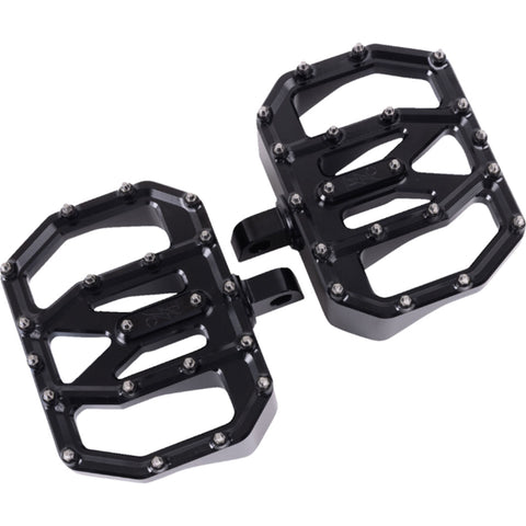 Thrashin Supply Dyna/FXR/Sportster/Touring/2017 & Earlier Softail Aggressor Mini Floorboards Harley-Davidson Cruiser Footpegs-1621
