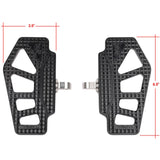 Thrashin Supply Dyna, Sportster, FXR, Softail Apex Mini Floorboards Harley-Davidson Cruiser Footpegs-
