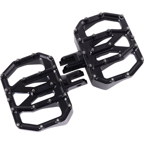 Thrashin Supply M8 Softail Front 2018 & Up Mini Aggressor Floorboards Harley-Davidson Cruiser Footpegs-1621