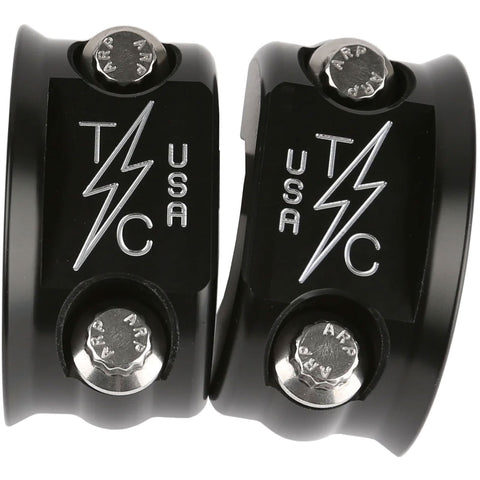 Thrashin Supply Twice Cut Brake / Clutch Perch Clamp Harley-Davidson Cruiser Motorcycle Accessories-0615