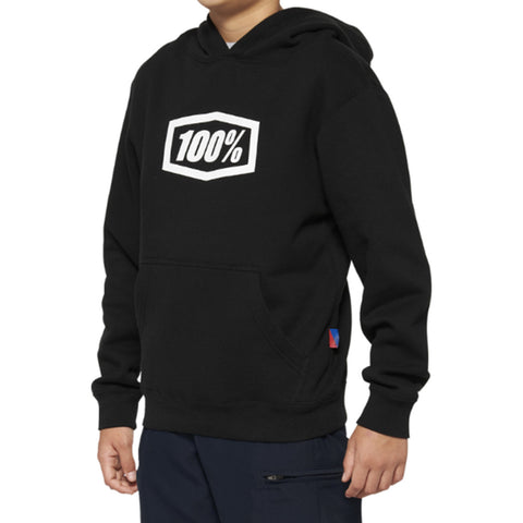 100% Icon Youth Boys Hoody Pullover Sweatshirts-3052