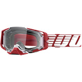 100% Armega Oversized Deep Red Adult Off-Road Goggles-5621