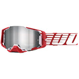 100% Armega Oversized Deep Red Adult Off-Road Goggles-5622