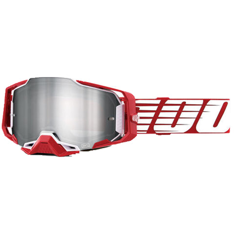 100% Armega Oversized Deep Red Adult Off-Road Goggles-5622