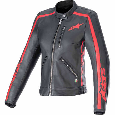 Alpinestars Stella Dyno Leather Women's Street Jackets-2813