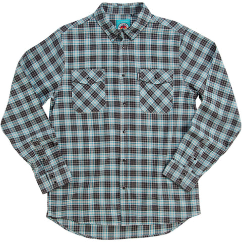 Biltwell Pacific Flannel Men's Button Up Long-Sleeve Shirts-3040