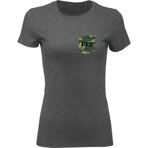 Fly Racing Camo Women's Short-Sleeve Shirts-356