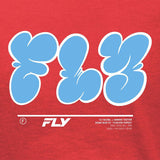 Fly Racing Graffiti Youth Short-Sleeve Shirts-354