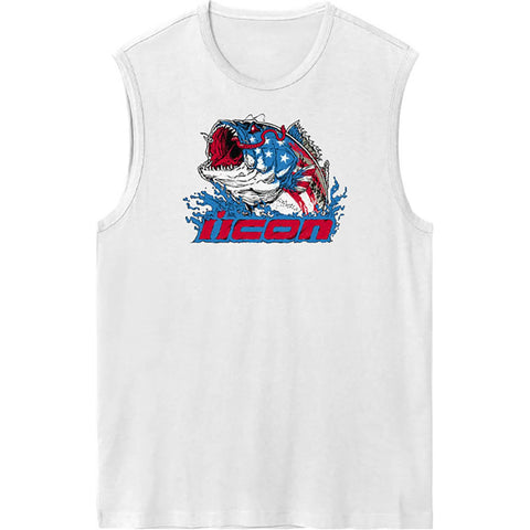 Icon American Basstard Men's Tank Shirts-3030