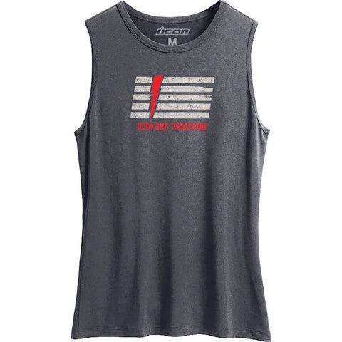 Icon Invasion Stripe Women's Tank Shirts-3031