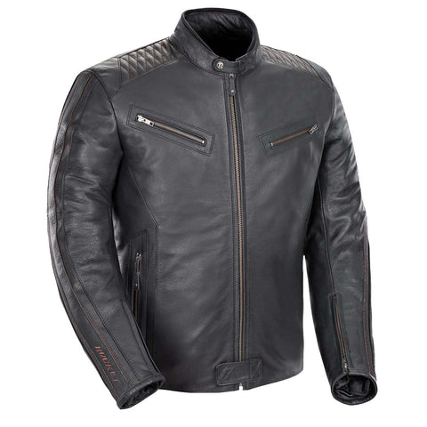 Joe Rocket Vintage Rocket Men's Street Jackets - Black/Black