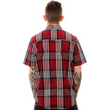LRG El Capitan Woven Men's Button Up Short-Sleeve Shirts-K132010