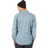 LRG Pacific Crest Denim Men's Button Up Long-Sleeve Shirts-L122005
