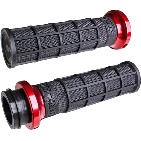 ODI Harley Davidson 1984+ Cable Hart-Luck Signature Lock-On Waffle Style Cruiser Hand Grips-206