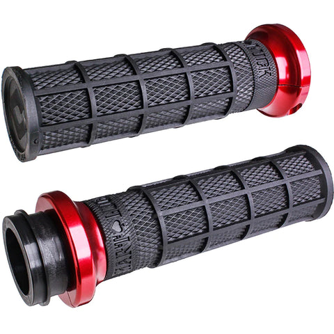 ODI Indian 2018+ Hart-Luck Signature Lock-On Waffle Style Cruiser Hand Grips-206