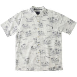 O'Neill Jack O'Neill Maldives Men's Button Up Short-Sleeve Shirts - Blue