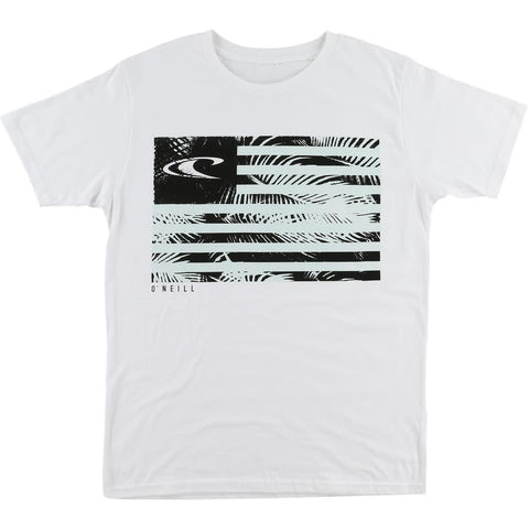 O'Neill Tropix Men's Short-Sleeve Shirts - White