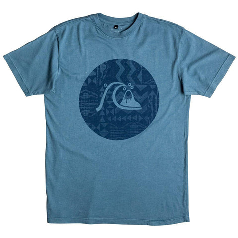 Quiksilver Circle Bubble Men's Short-Sleeve Shirts - Indian Teal