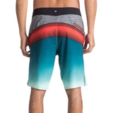 Quiksilver Division Fade 21" Men's Boardshort Shorts - Blue Light