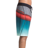 Quiksilver Division Fade 21" Men's Boardshort Shorts - Blue Light