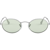 Ray-Ban Oval Solid Evolve Adult Lifestyle Polarized Sunglasses-0RB3547