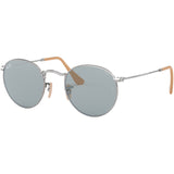 Ray-Ban Round Washed Evolve Adult Lifestyle Polarized Sunglasses-0RB3447
