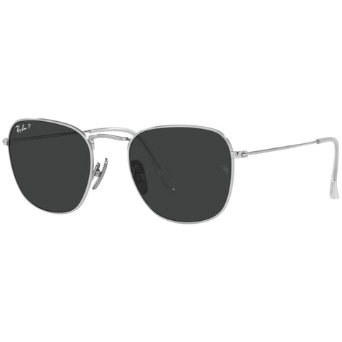 Ray-Ban Frank Titanium Men's Lifestyle Polarized Sunglasses-0RB8157