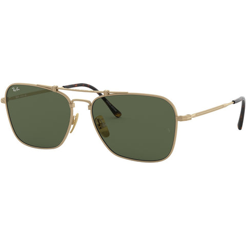 Ray-Ban Caravan Titanium Adult Lifestyle Sunglasses-0RB8136