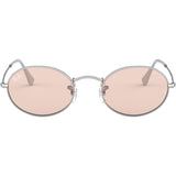 Ray-Ban Oval Solid Evolve Adult Lifestyle Polarized Sunglasses-