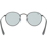 Ray-Ban Round Solid Evolve Adult Lifestyle Polarized Sunglasses-