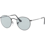 Ray-Ban Round Solid Evolve Adult Lifestyle Polarized Sunglasses-0RB3447