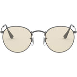 Ray-Ban Round Solid Evolve Adult Lifestyle Polarized Sunglasses-