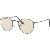 Ray-Ban Round Solid Evolve Adult Lifestyle Polarized Sunglasses-0RB3447