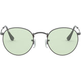 Ray-Ban Round Solid Evolve Adult Lifestyle Polarized Sunglasses-