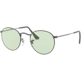 Ray-Ban Round Solid Evolve Adult Lifestyle Polarized Sunglasses-0RB3447