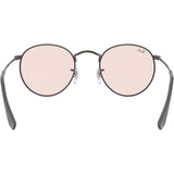 Ray-Ban Round Solid Evolve Adult Lifestyle Polarized Sunglasses-