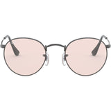 Ray-Ban Round Solid Evolve Adult Lifestyle Polarized Sunglasses-0RB3447