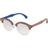 Ray-Ban Clubround Wood Men's Lifestyle Sunglasses-0RB4246M