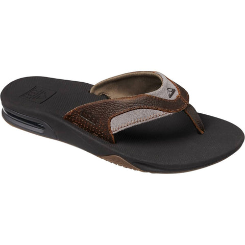 Reef Leather Fanning Men's Sandal Footwear-RF002156