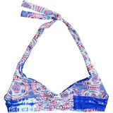 Roxy Print Strappy Love Reversible Athletic Triangle Women's Top Swimwear-ERJX303380