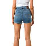 Rusty Parkway High Women's Denim Shorts-WKL0635