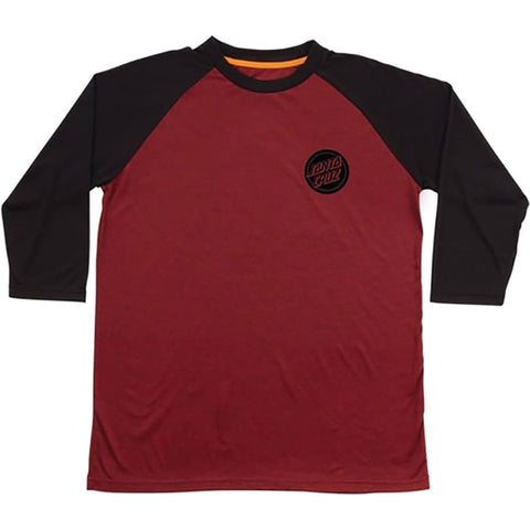 Santa Cruz SCS Hand Raglan Men's 3/4-Sleeve Shirts-44642137